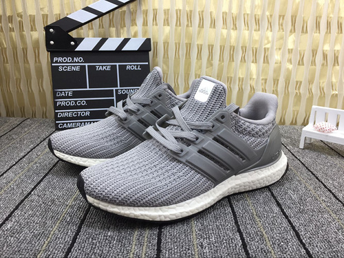 Adidas Ultra Boost 4.0 Gray Silver White 36-45-64be796e